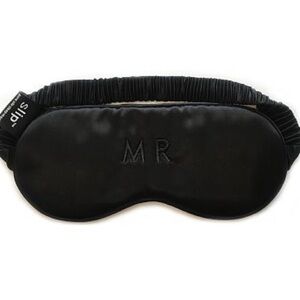 🦋Slip Silk Mr. Eye Mask Black
Bridal collection Embroidered lettering.